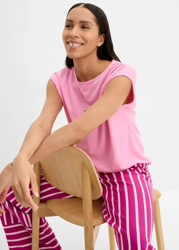 Maxi maglia in misto viscosa morbido, bonprix