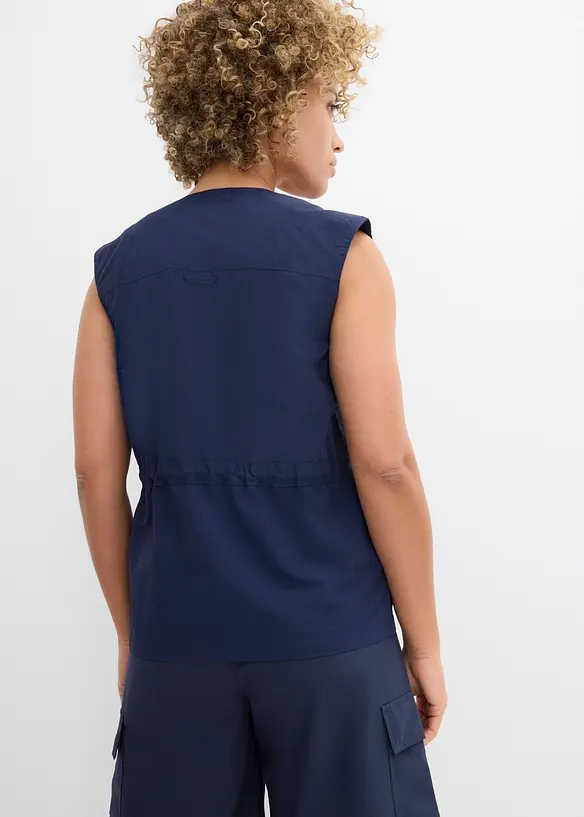 Gilet con coulisse, bonprix