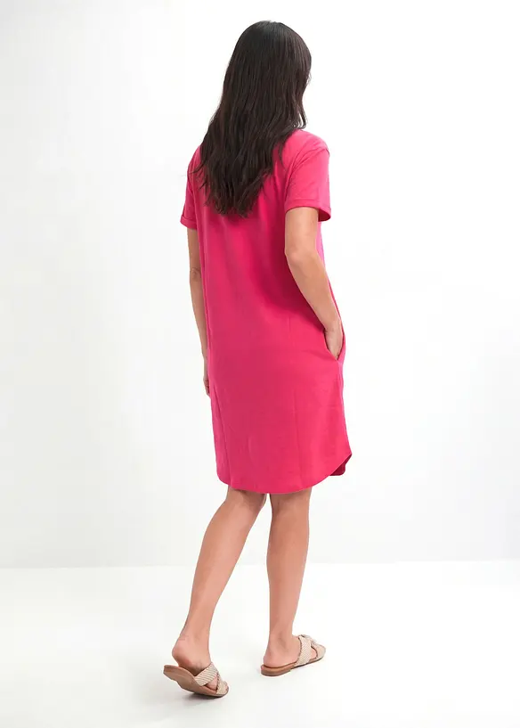 Abito leggero in jersey fiammato di cotone biologico (pacco da 2), bonprix