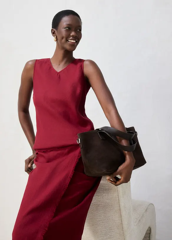 Top in puro lino, bonprix