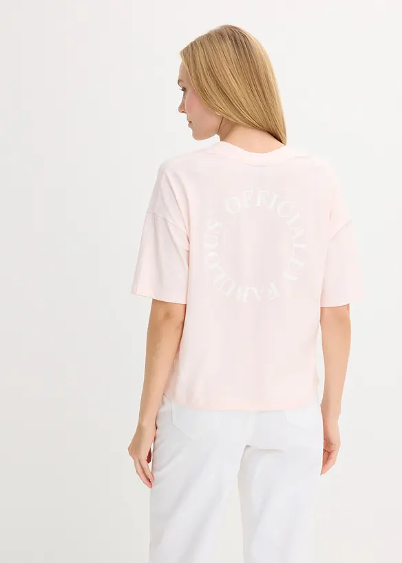T-shirt oversize in puro cotone biologico, bonprix