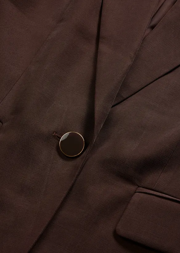 Blazer morbido in viscosa con maniche a 3/4, bonprix