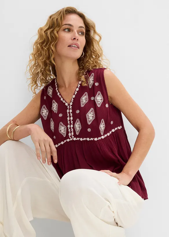 Top in viscosa fluida, bonprix