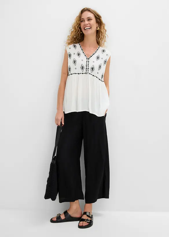 Top in viscosa fluida, bonprix