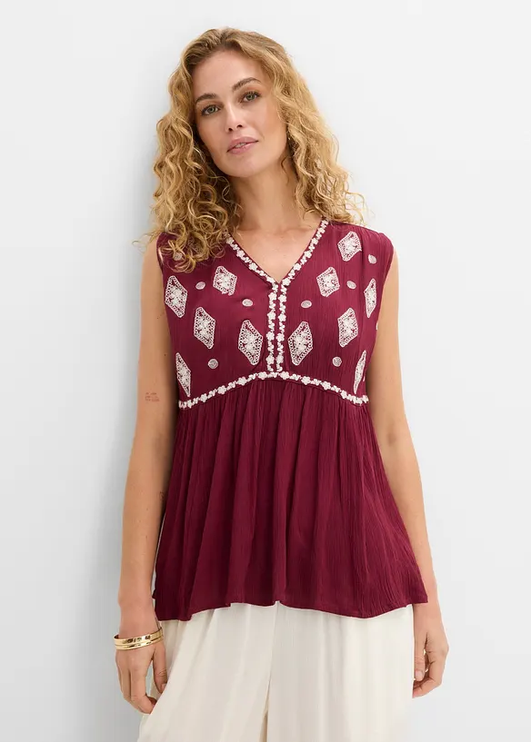 Top in viscosa fluida, bonprix