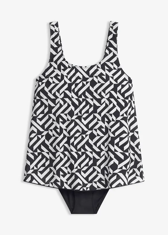 Costume intero stile tankini, bonprix