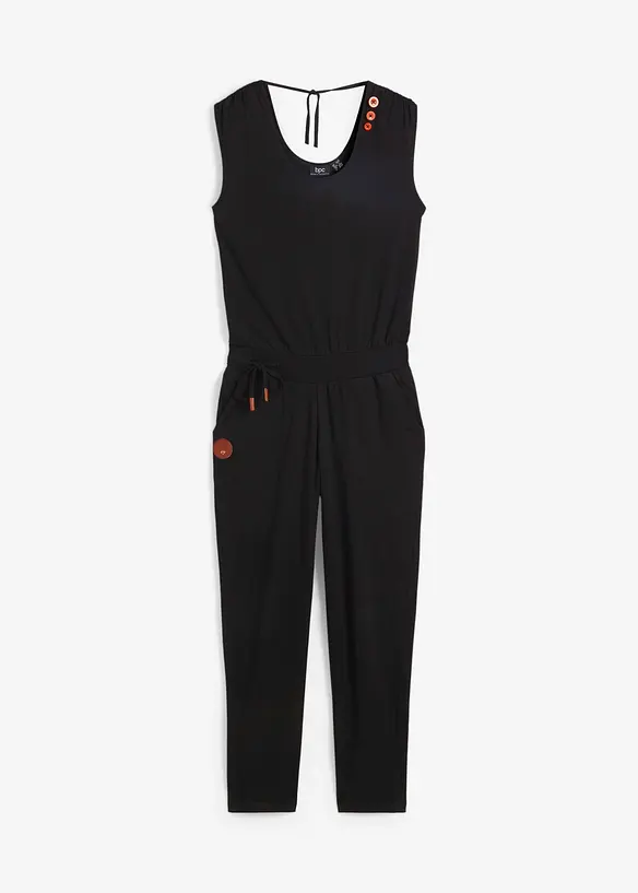 Tuta in jersey di misto cotone, bonprix