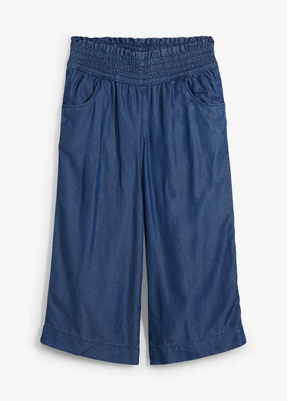 Pantaloni culotte in lyocell, bonprix