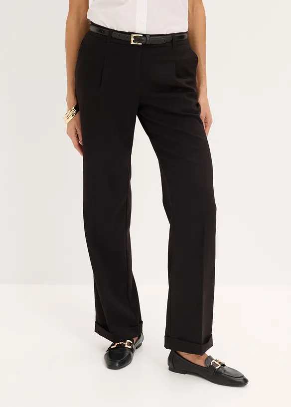 Pantaloni con pinces, bonprix
