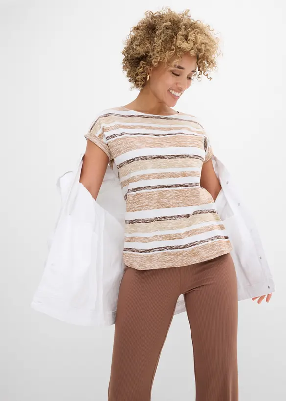 T-shirt in puro cotone biologico, bonprix