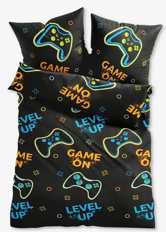 Biancheria da letto in fantasia gamer, bonprix