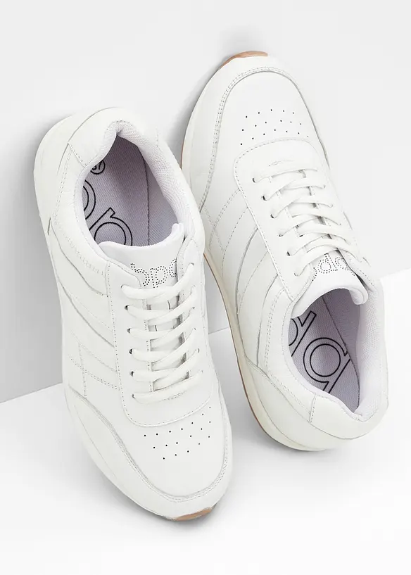 Sneaker in pelle, bonprix