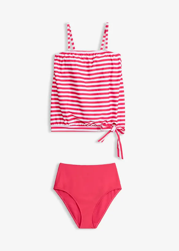 Tankini oversize con spalline staccabili (set 2 pezzi), bonprix