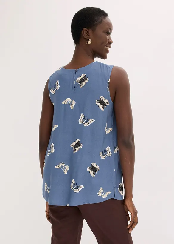 Top in viscosa fluente, bonprix