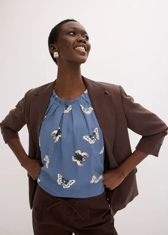 Top in viscosa fluente, bonprix