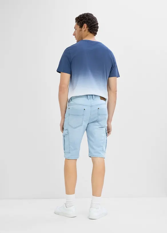Bermuda di jeans in felpa, regular fit, bonprix