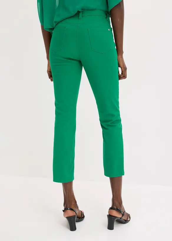 Pantaloni cropped elasticizzati, bonprix