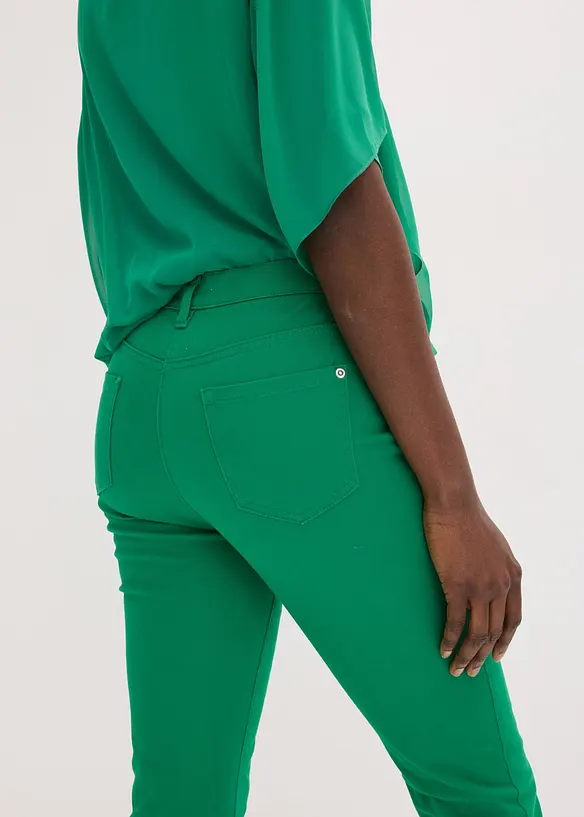 Pantaloni cropped elasticizzati, bonprix