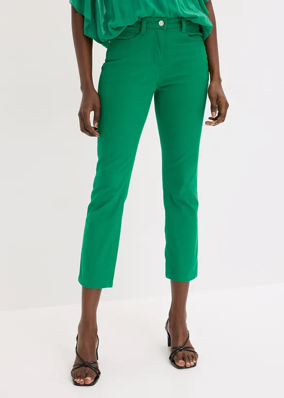Pantaloni cropped elasticizzati, bonprix
