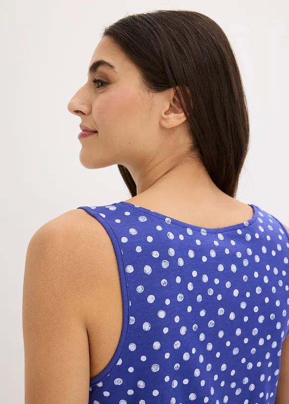 Camicia da notte corta in misto viscosa morbido, bonprix