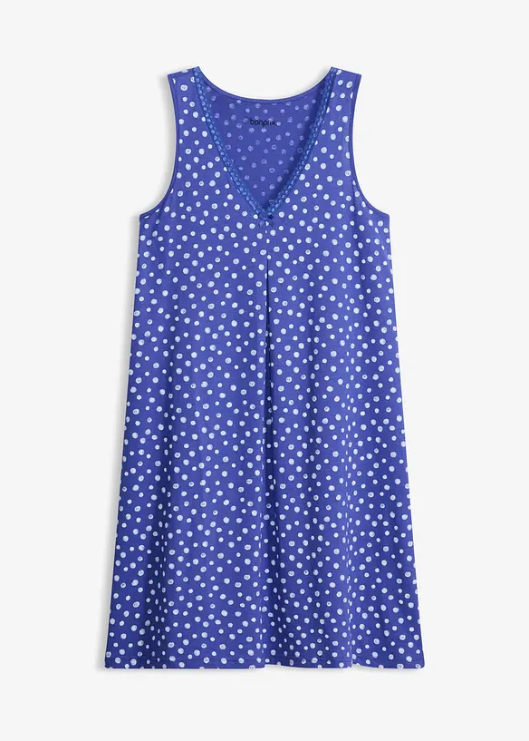 Camicia da notte corta in misto viscosa morbido, bonprix