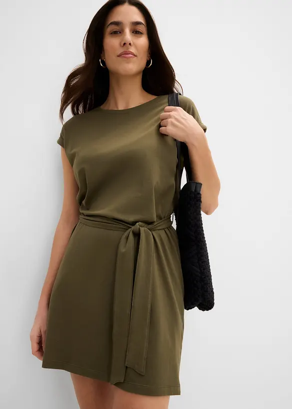 Abito in jersey di puro cotone, bonprix