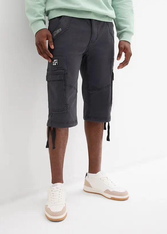 Bermuda lunghi con tasche cargo, regular fit, bonprix
