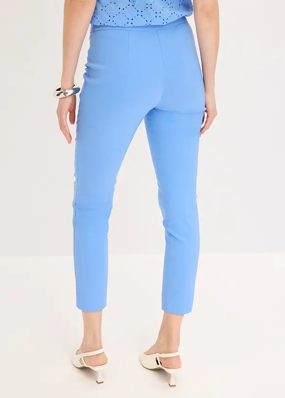 Pantaloni cropped in bengalina, bonprix