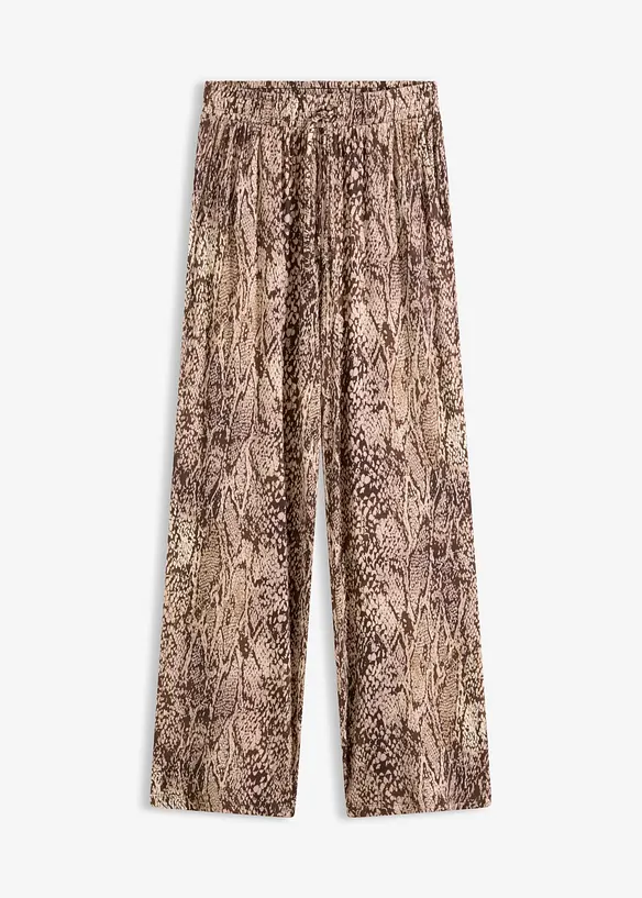 Pantaloni in jersey di misto viscosa fluido, bonprix