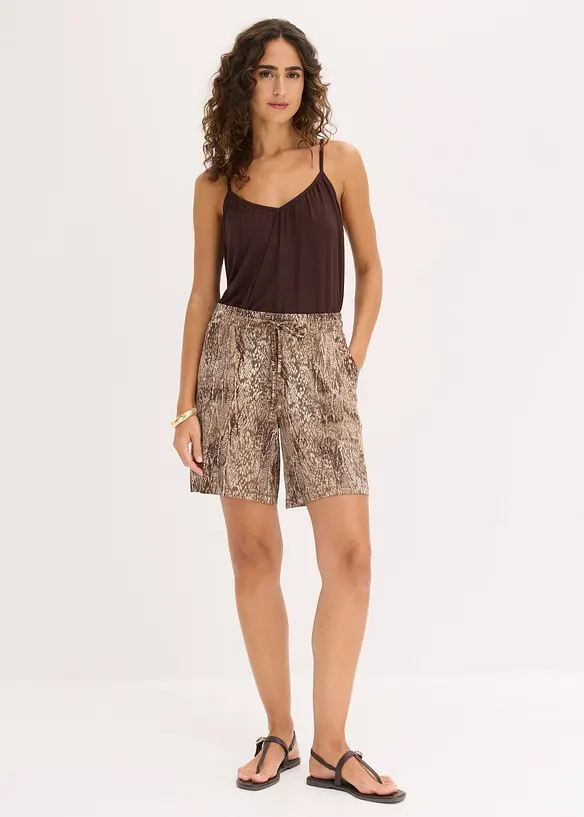 Shorts in jersey di misto viscosa morbido, bonprix