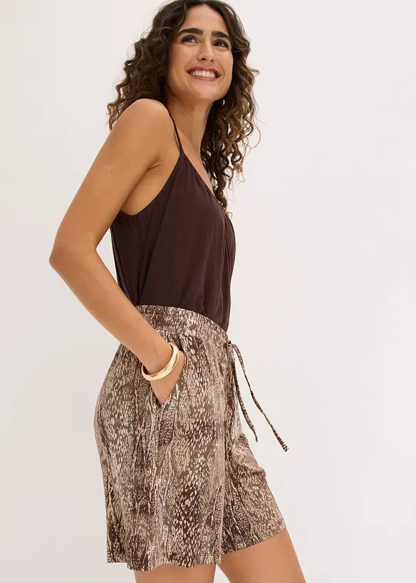 Shorts in jersey di misto viscosa morbido, bonprix