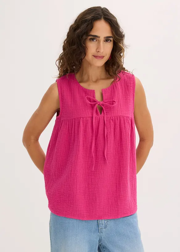 Top in mussola, bonprix