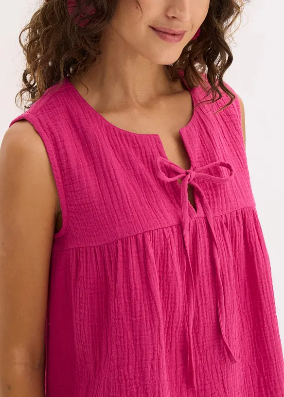 Top in mussola, bonprix