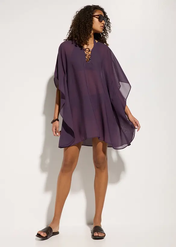 Tunica copricostume in chiffon leggero, bonprix