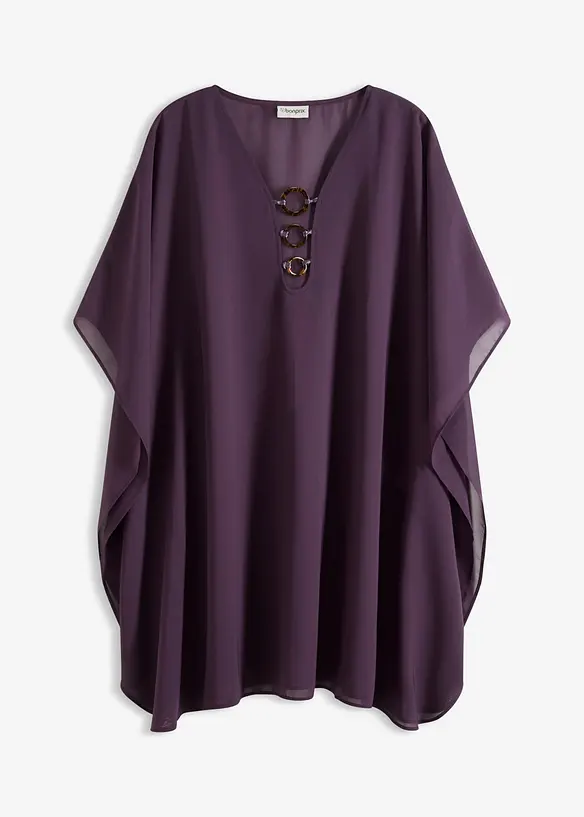 Tunica copricostume in chiffon leggero, bonprix
