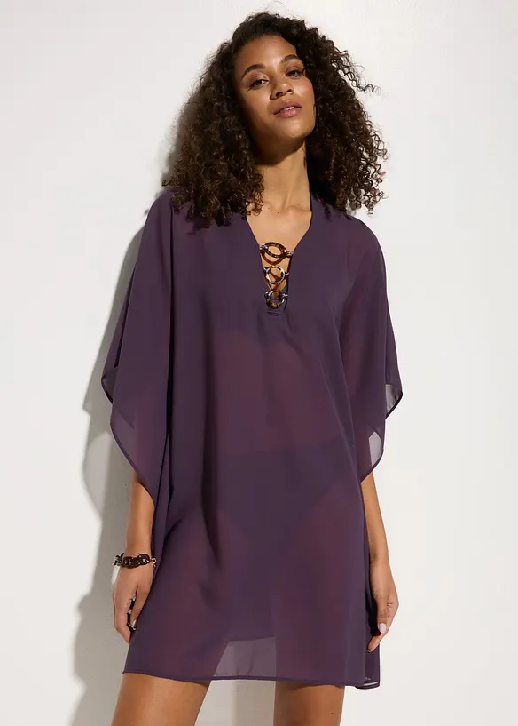 Tunica copricostume in chiffon leggero, bonprix