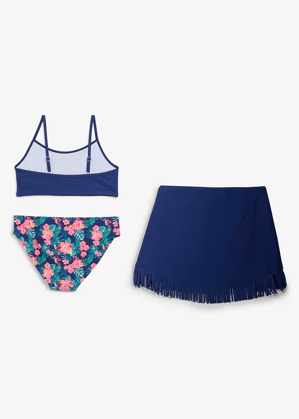 Bikini e gonna (set 3 pezzi), bonprix