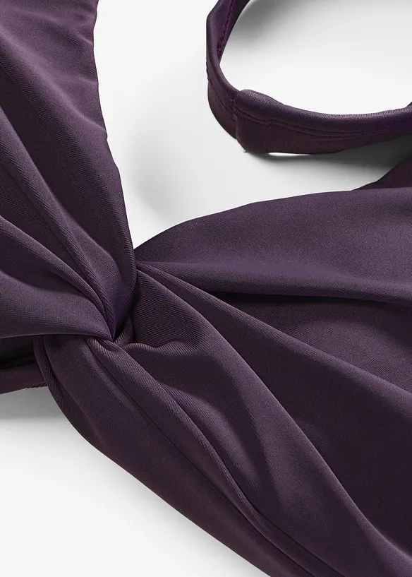 Reggiseno a bustier per bikini con dettaglio attorcigliato, bonprix
