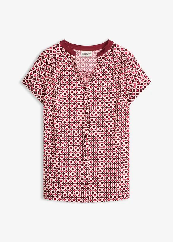 Top in misto viscosa fluido, bonprix
