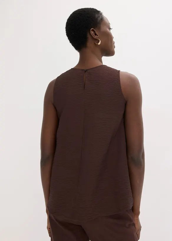 Top in misto viscosa fluido, bonprix