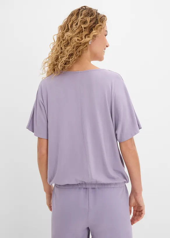 Maxi maglia in misto viscosa morbido, bonprix