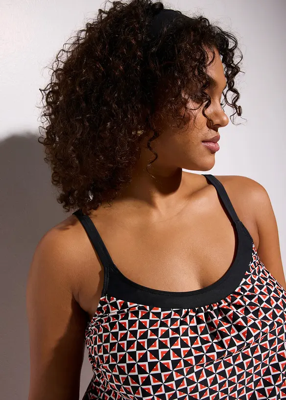 Tankini oversize (set 2 pezzi), bonprix