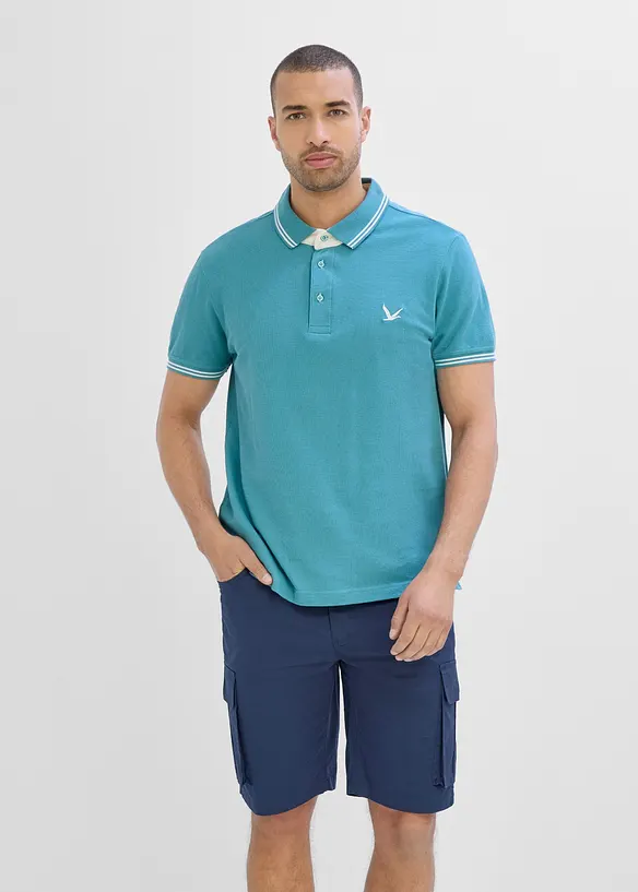 Polo in piquet di puro cotone, bonprix