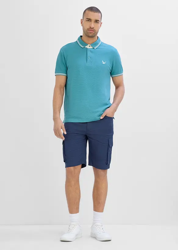 Polo in piquet di puro cotone, bonprix