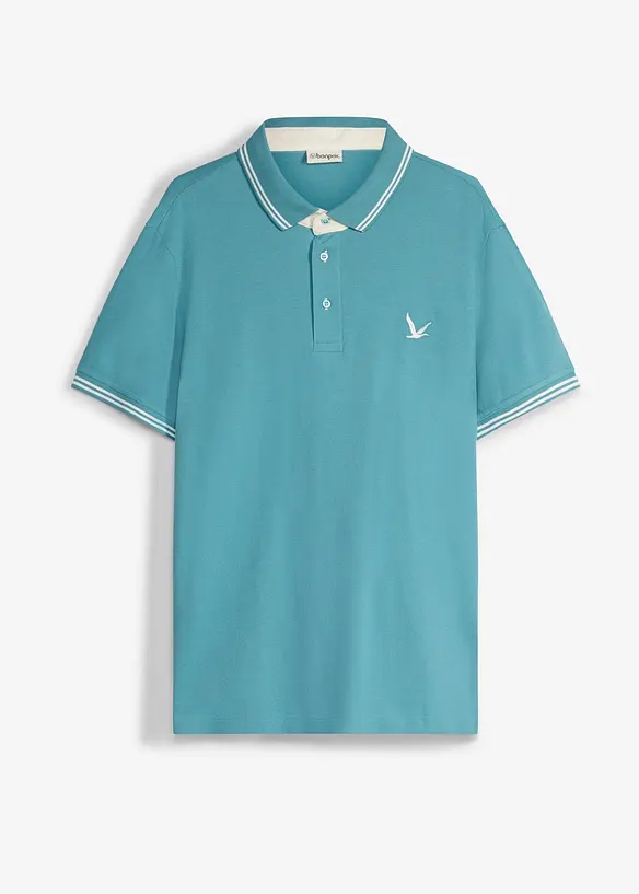 Polo in piquet di puro cotone, bonprix