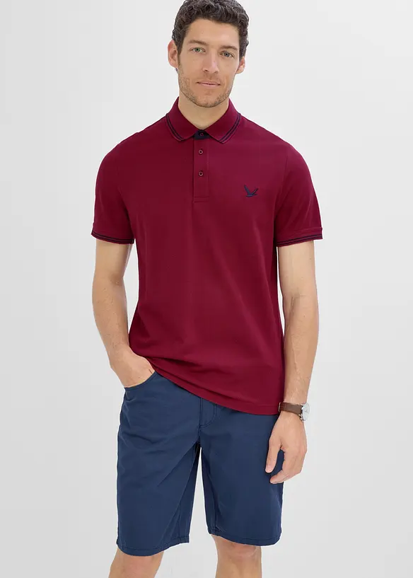 Polo in piquet di puro cotone, bonprix