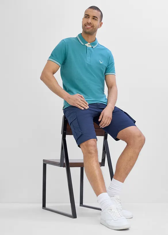 Polo in piquet di puro cotone, bonprix