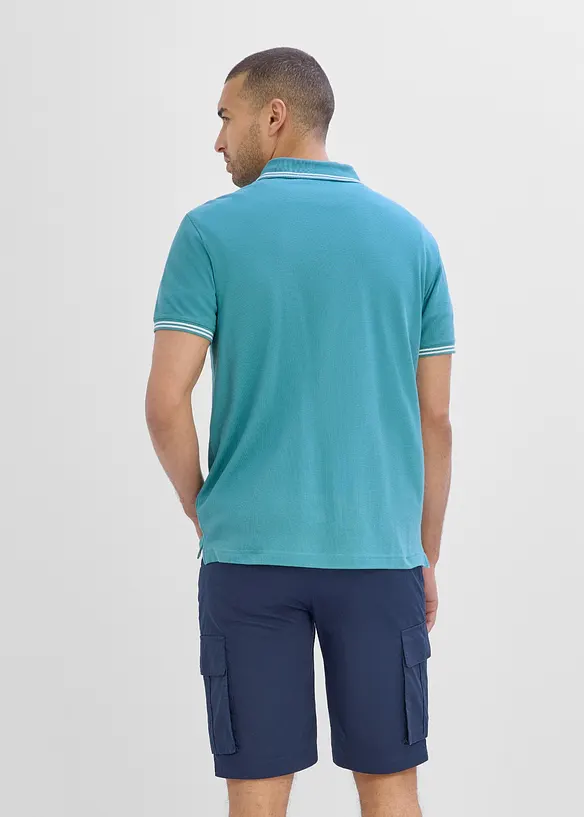 Polo in piquet di puro cotone, bonprix