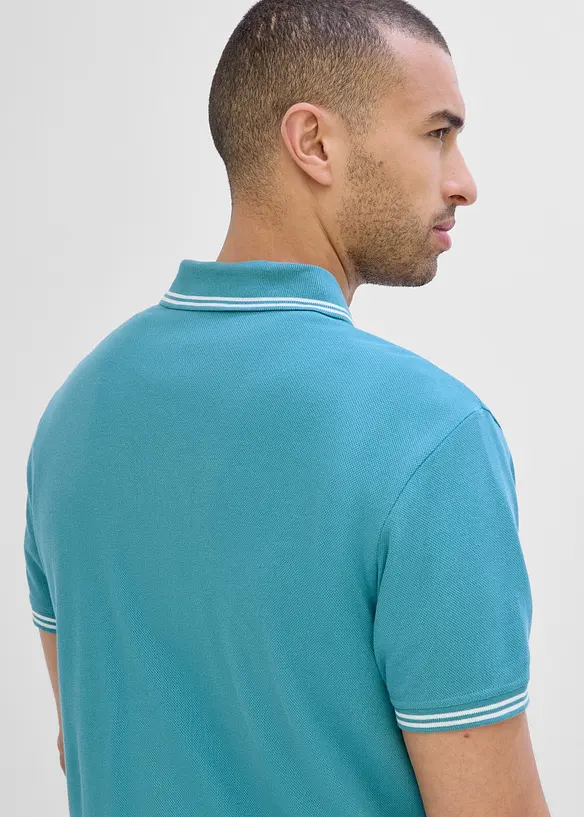 Polo in piquet di puro cotone, bonprix