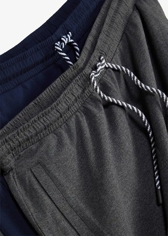 Bermuda lunghi in jersey di puro cotone biologico (pacco da 2), bonprix